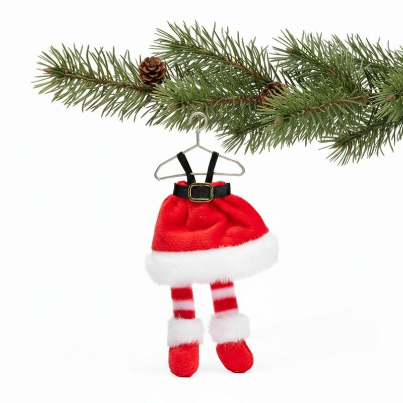 MICA - Adorno de Árbol: Vestido Mamá Noel 20 cm