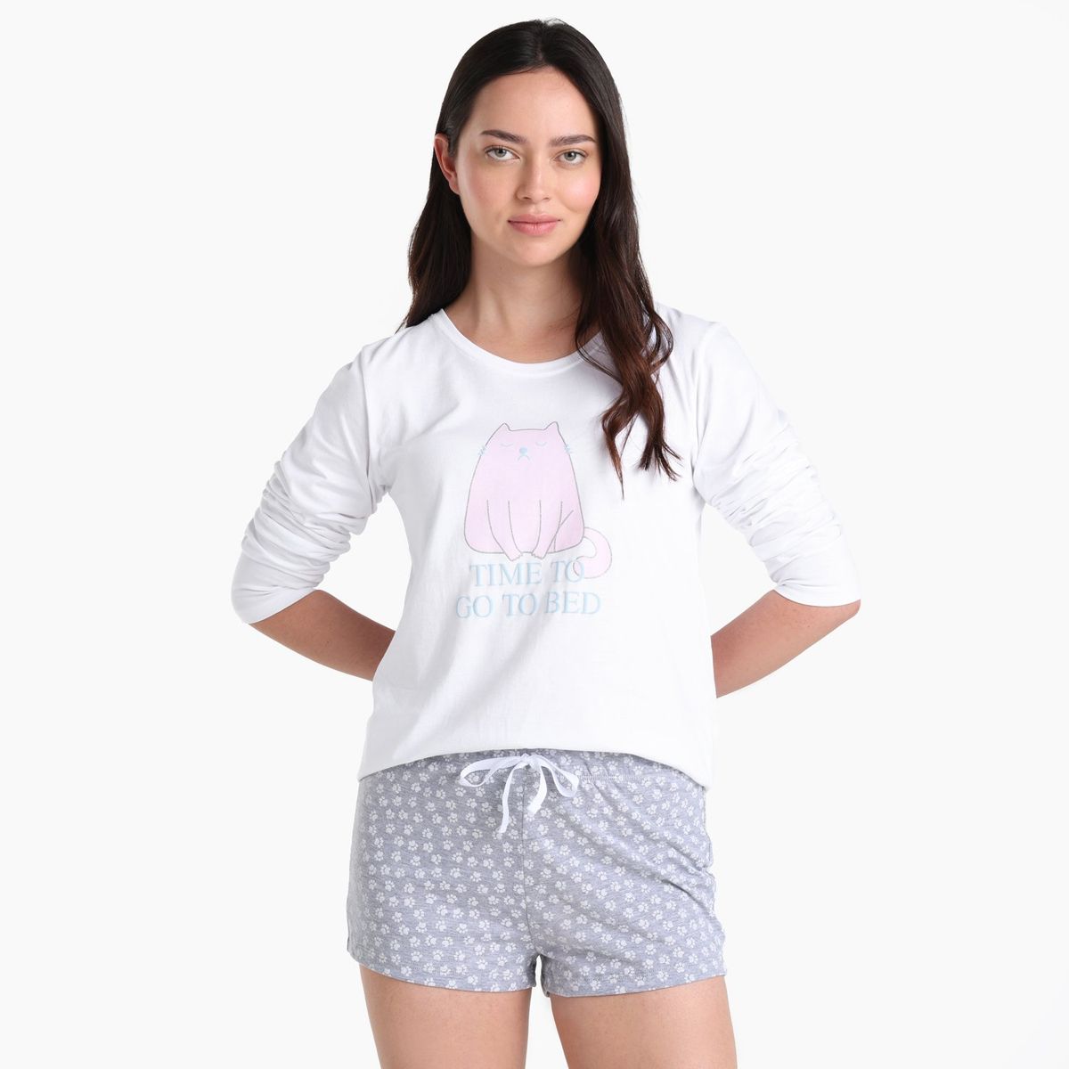 SYBILLA - Short de pijama Mujer Corto Sybilla