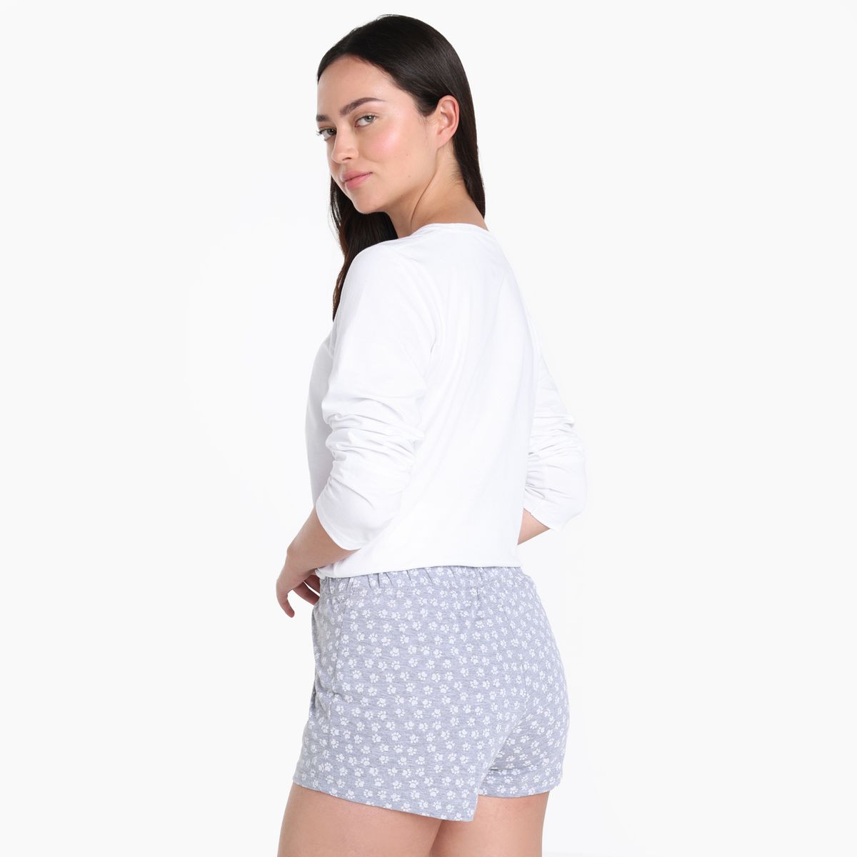 SYBILLA - Short de pijama Mujer Corto Sybilla