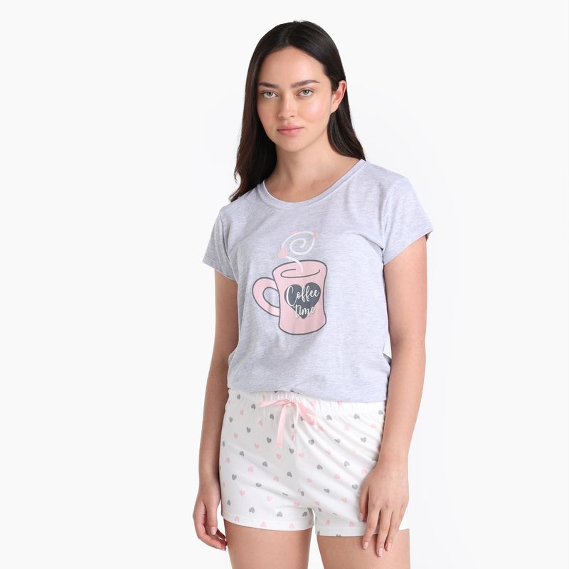 SYBILLA - Short de pijama Mujer Corto Sybilla