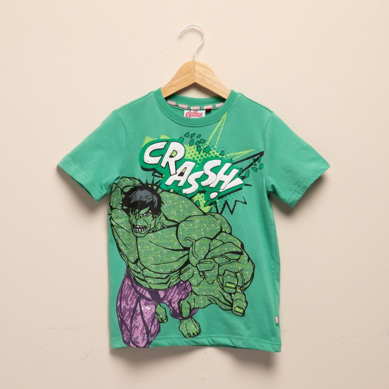  - Camiseta para Niño con Estampado Avengers Manga corta de Algodón