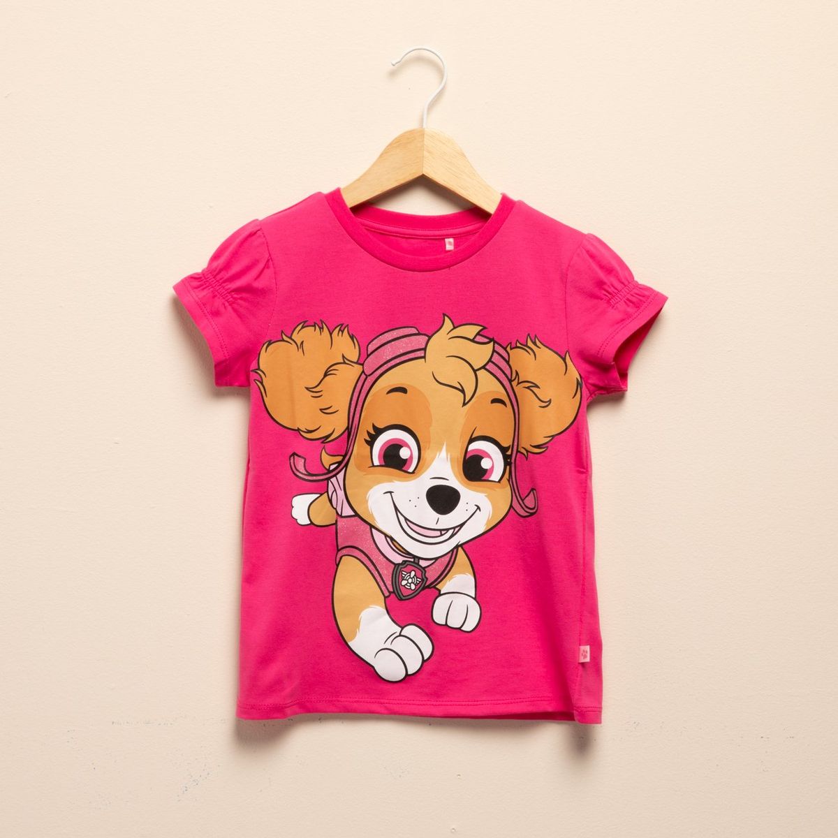 PAW PATROL - Camiseta para Niña con Estampado Paw Patrol Manga corta de Algodón 
