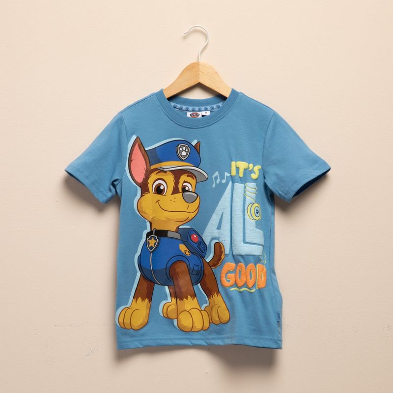  - Camiseta para Niño con Estampado Paw Patrol Manga corta de Algodón