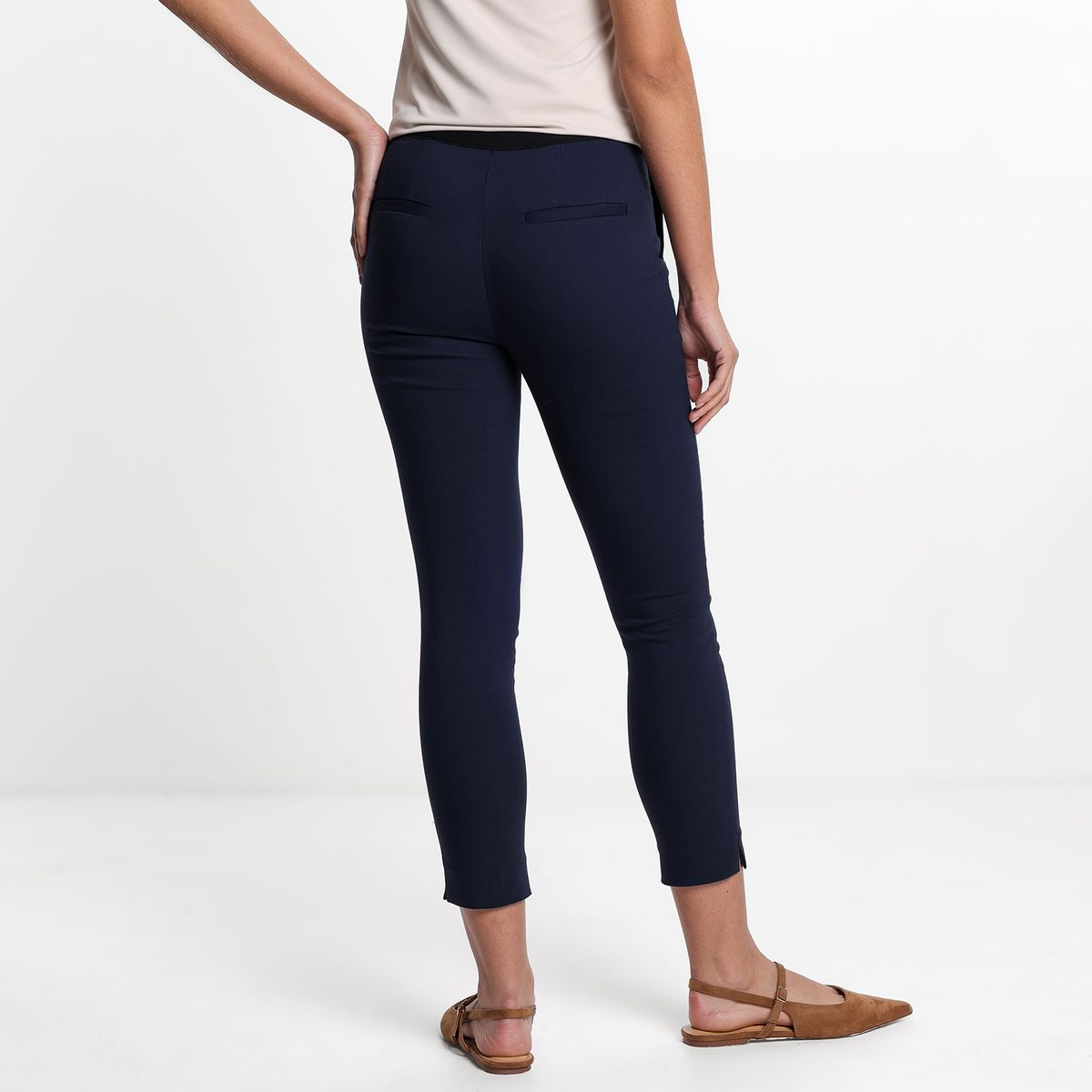 BASEMENT - Pantalón Skinny Mujer Tiro medio Basement