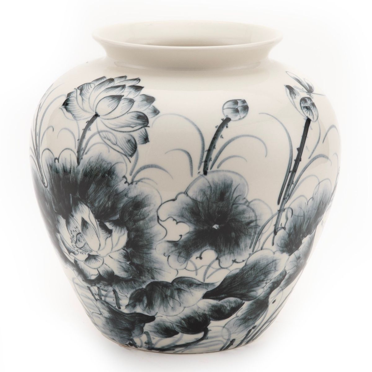 BASEMENT HOME - Jarrón en Cerámica 25x20x20 cm BASEMENT HOME