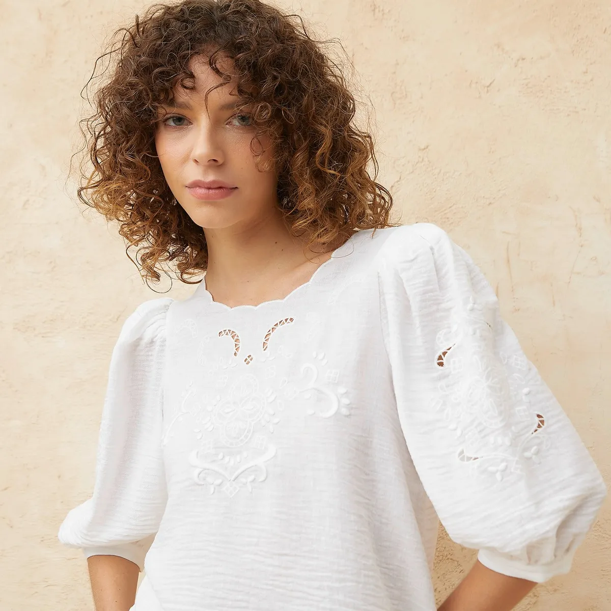 BASEMENT - Blusa Mujer Manga larga Basement