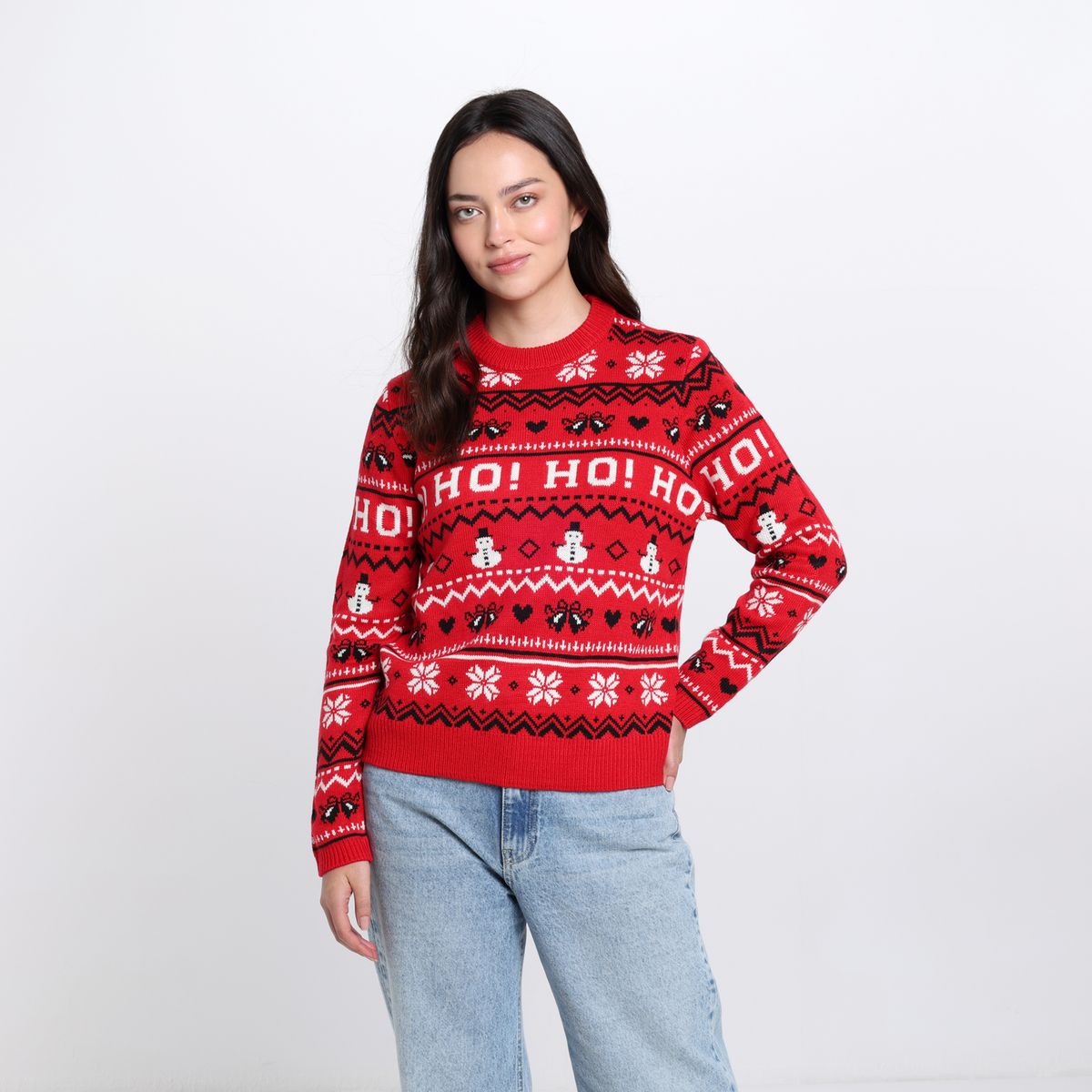 SYBILLA - Saco Navideño Mujer Tejido Sybilla 