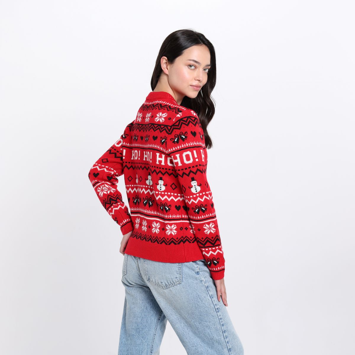 SYBILLA - Saco Navideño Mujer Tejido Sybilla 