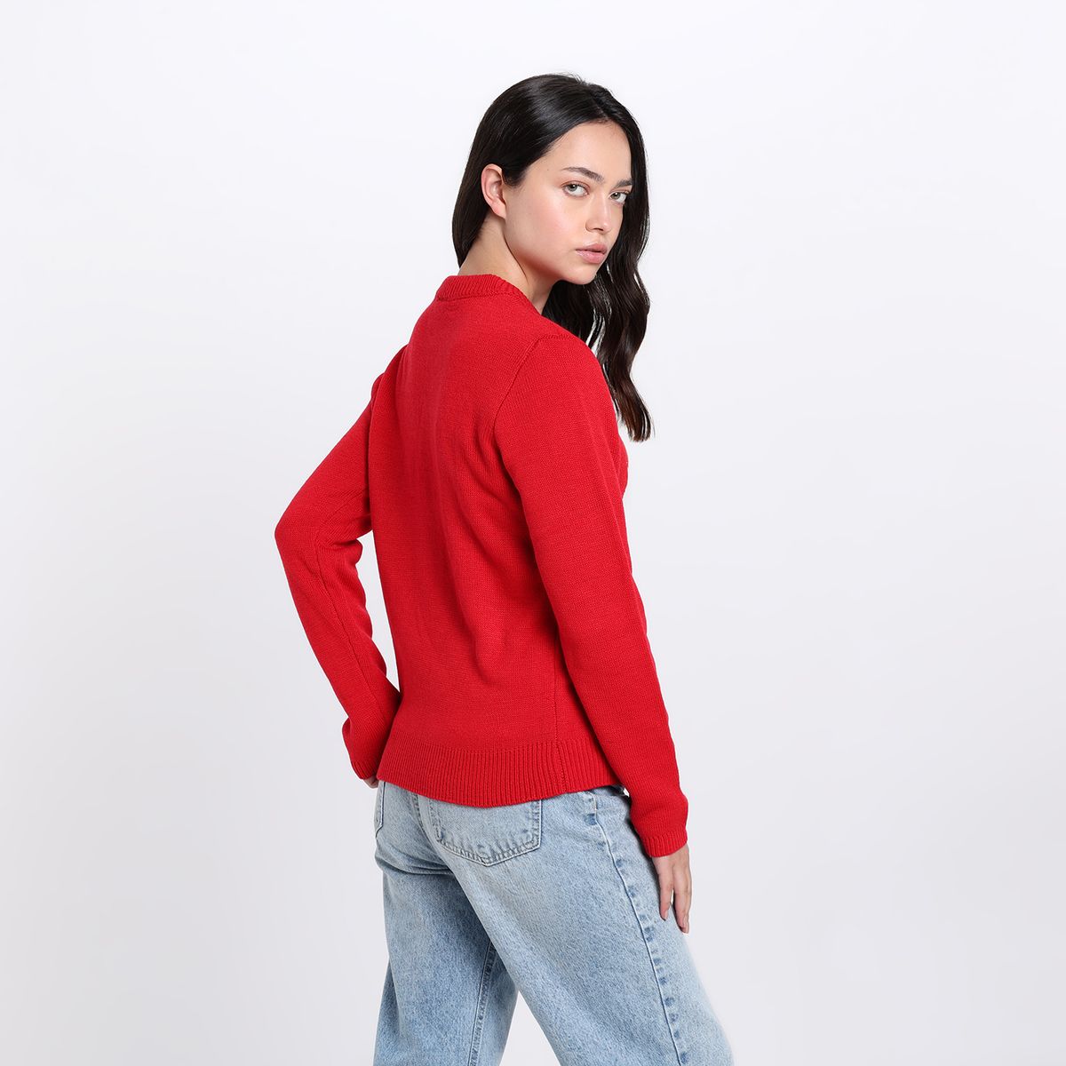 SYBILLA - Saco Navideño Mujer Tejido Sybilla 