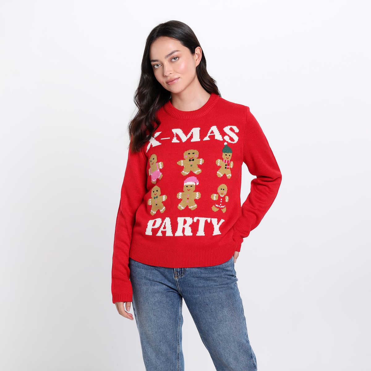 SYBILLA - Saco Navideño Mujer Tejido Sybilla 