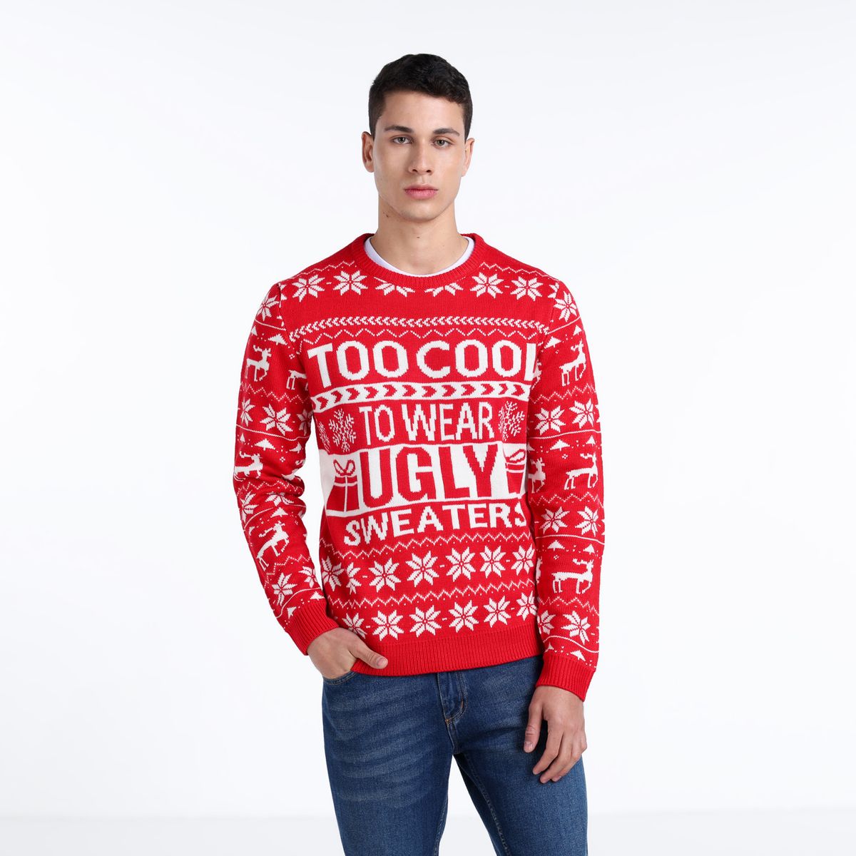 BEARCLIFF - Saco Navideño Hombre Bearcliff