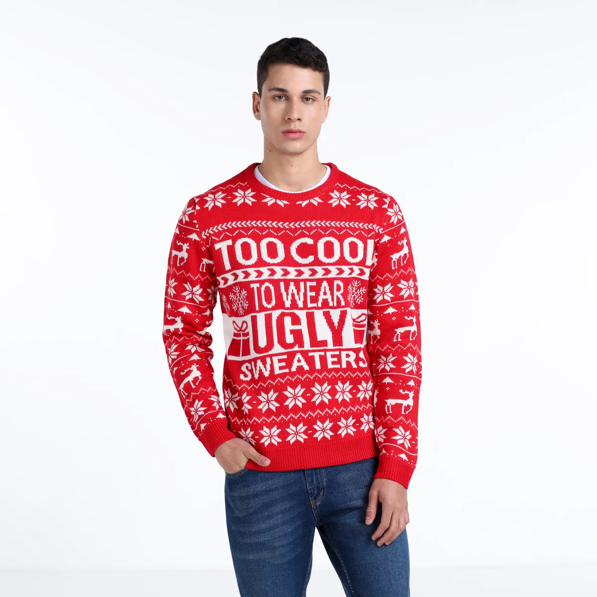 BEARCLIFF - Saco Navideño Hombre Bearcliff