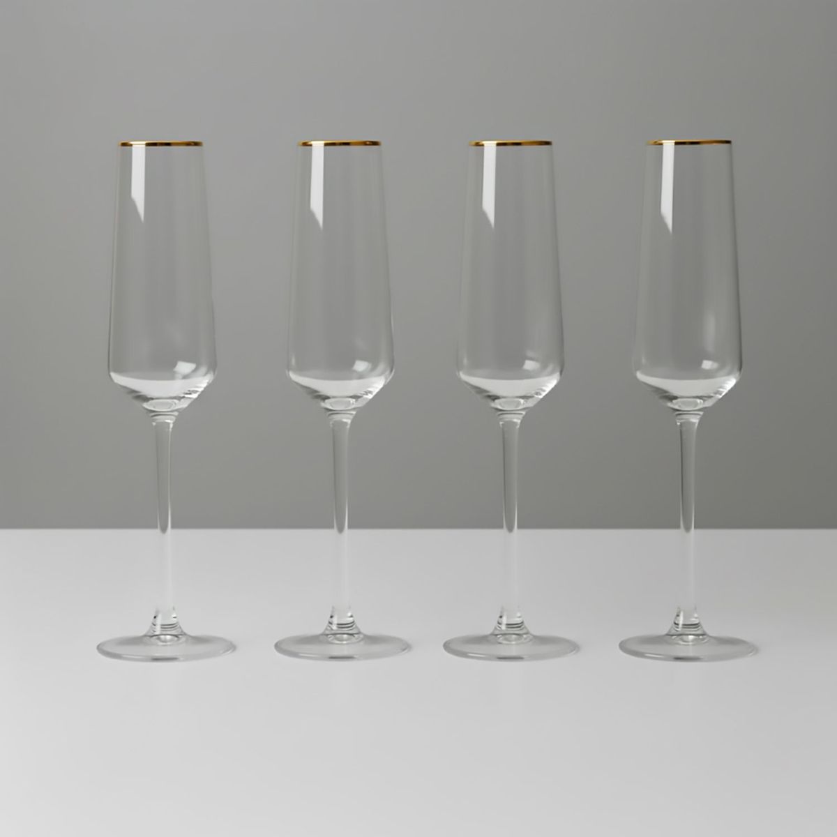 ROBERTA ALLEN - Copa para Champaña Set x4 Mesa de Navidad Roberta Allen