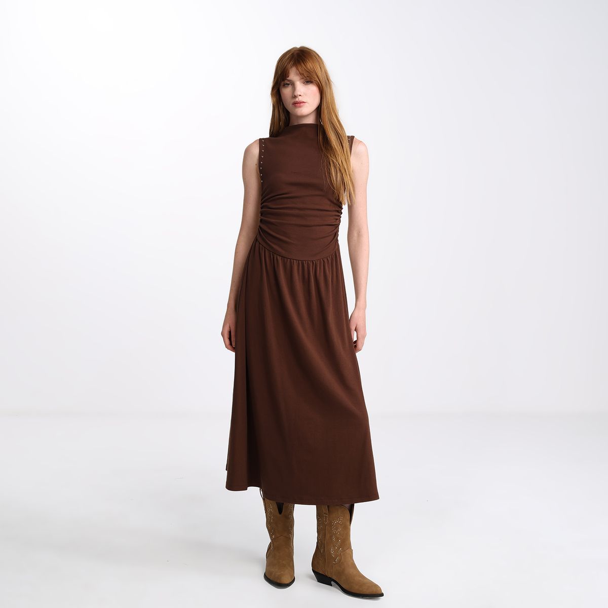 DENIMLAB - Vestido Largo para Mujer Algodón Denimlab