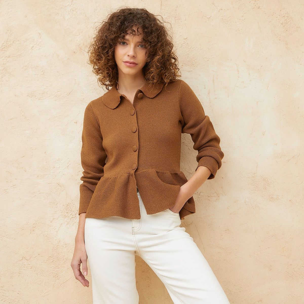 BASEMENT - Cardigan Mujer Algodón Basement