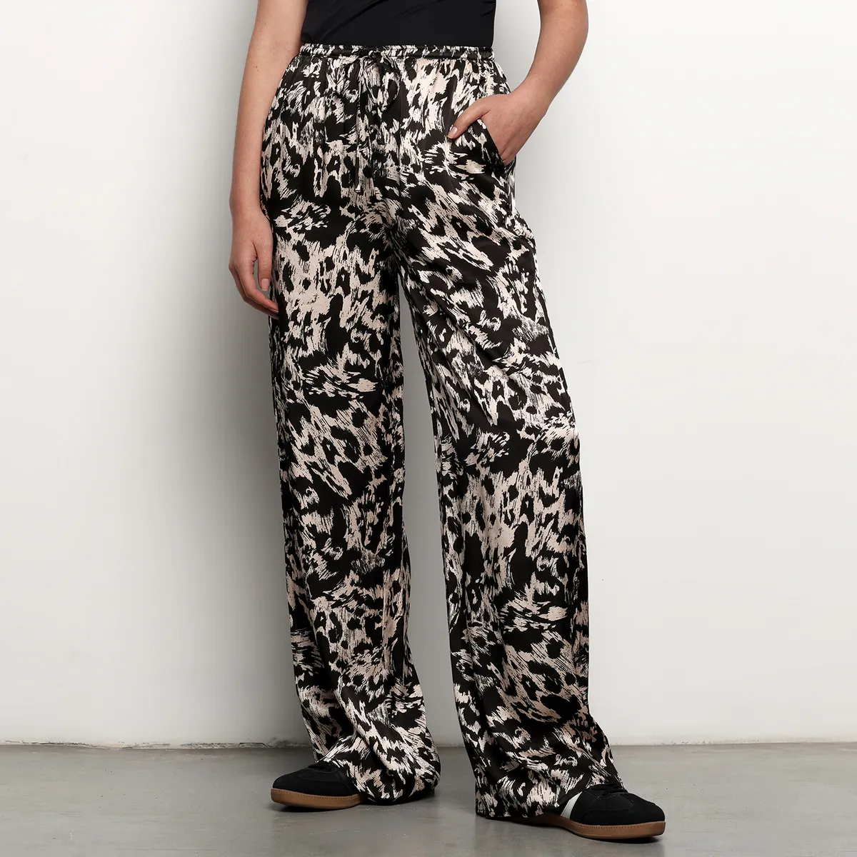 DENIMLAB - Pantalón Wide leg Mujer Tiro alto Denimlab
