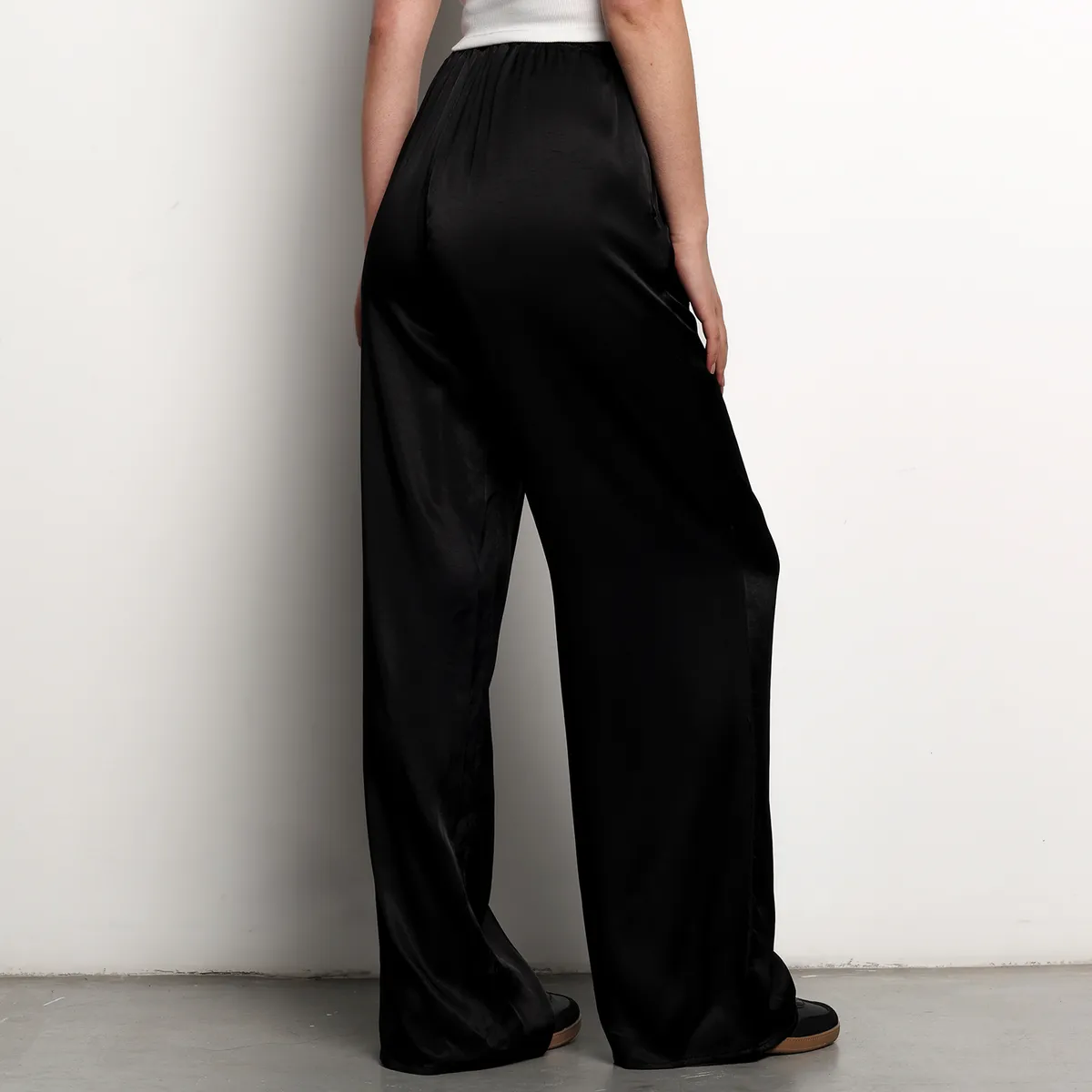 DENIMLAB - Pantalón Wide leg Mujer Tiro alto Denimlab