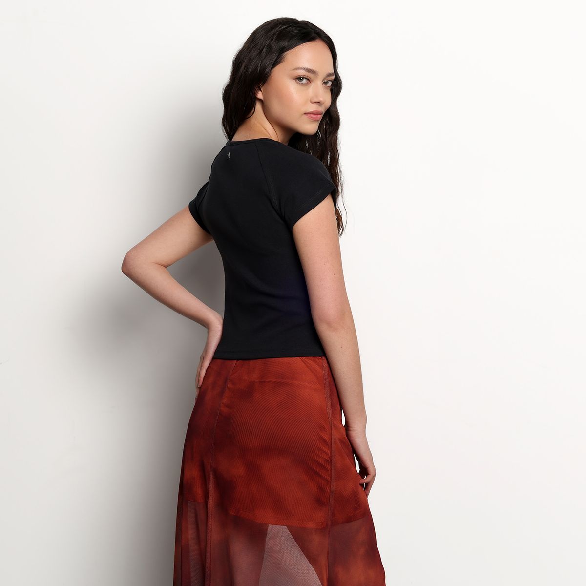 DENIMLAB - Camiseta Mujer Manga corta Denimlab