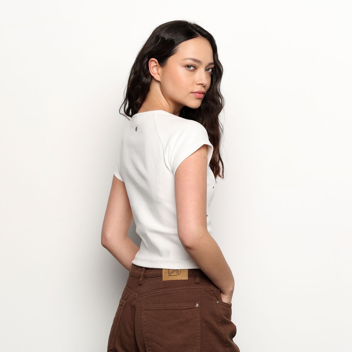 DENIMLAB - Camiseta Mujer Manga corta Denimlab