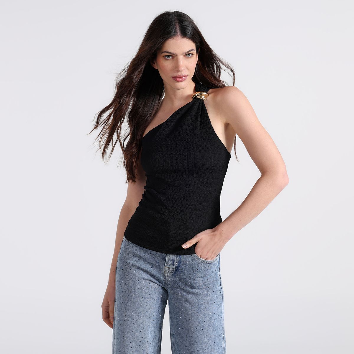 MOSSIMO - Blusa Mujer Sin mangas Mossimo