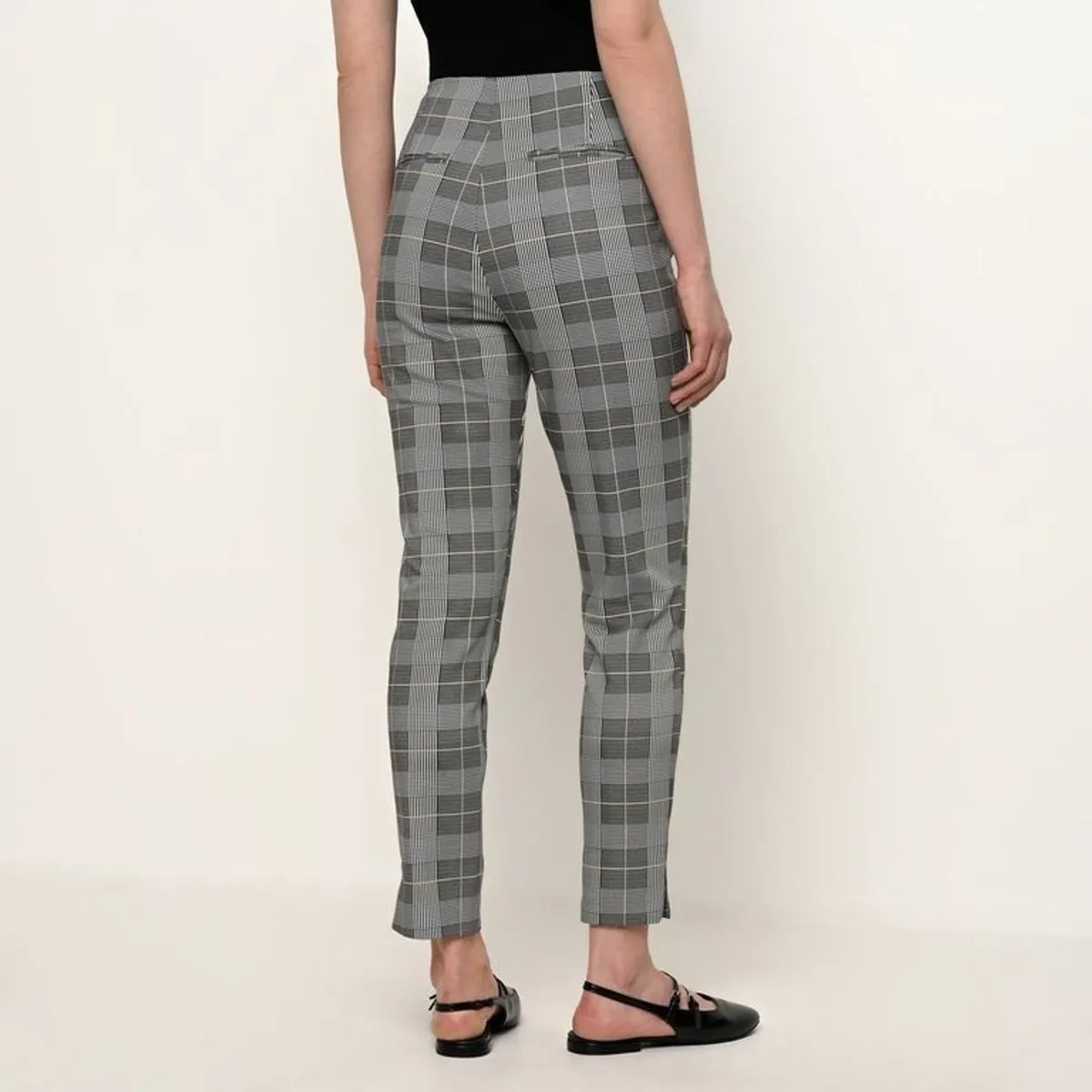BASEMENT - Pantalon Recto Mujer Tiro medio Basement