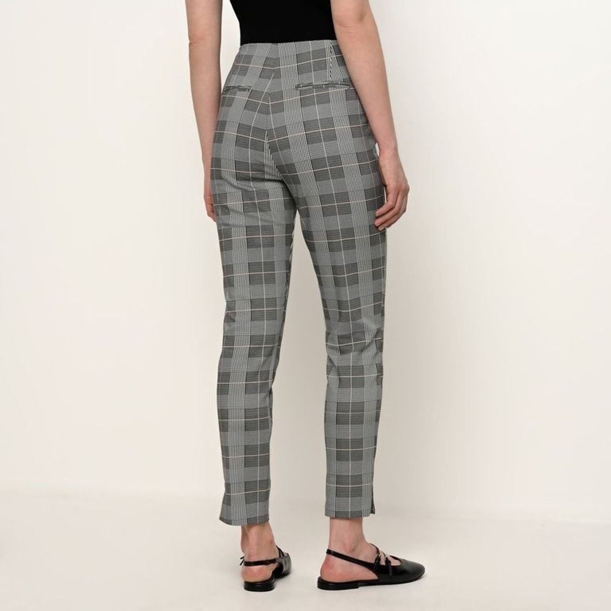 BASEMENT - Pantalon Recto Mujer Tiro medio Basement