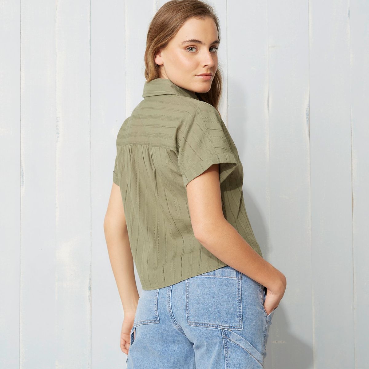 DOO AUSTRALIA - Blusa Mujer Manga corta de Algodón Doo Australia