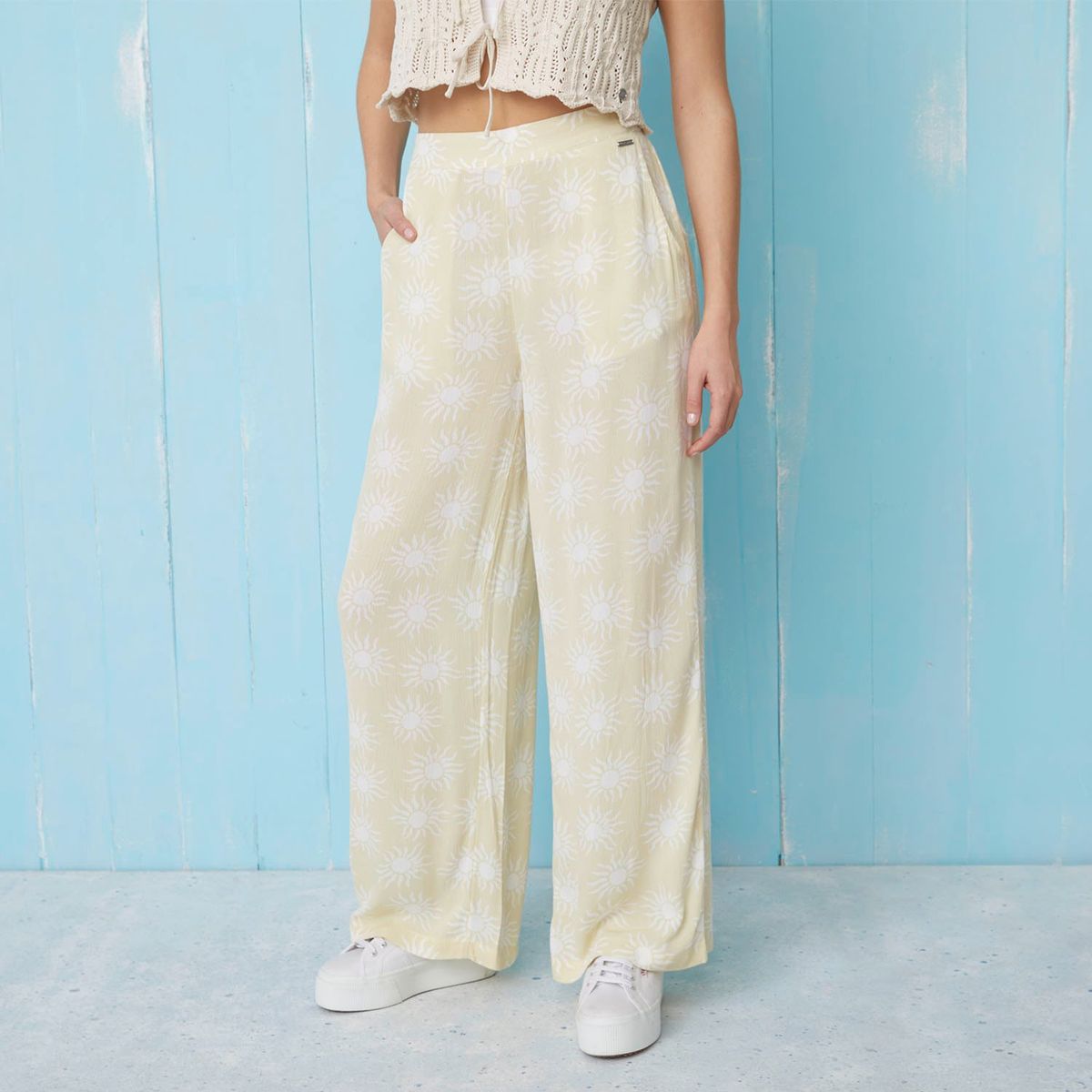 DOO AUSTRALIA - Pantalón Recto Mujer Tiro alto Doo Australia