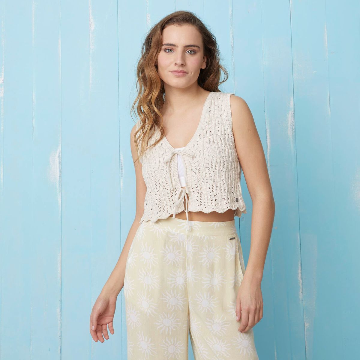 DOO AUSTRALIA - Blusa Mujer Sin mangas de Algodón Doo Australia