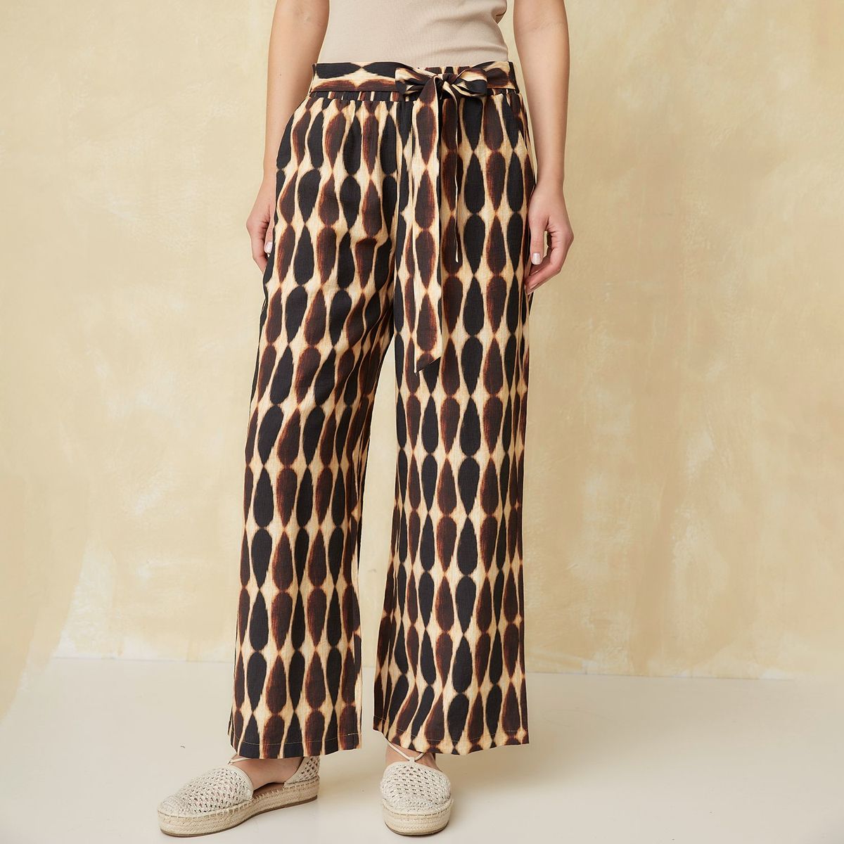 UNIVERSITY CLUB - Pantalón Wide leg Mujer University Club