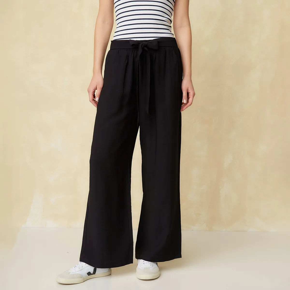 UNIVERSITY CLUB - Pantalón Wide leg Mujer University Club