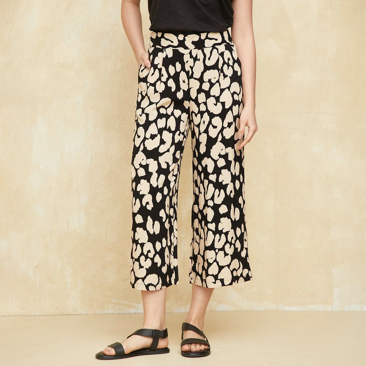 UNIVERSITY CLUB - Pantalón Culotte Mujer Tiro alto University Club