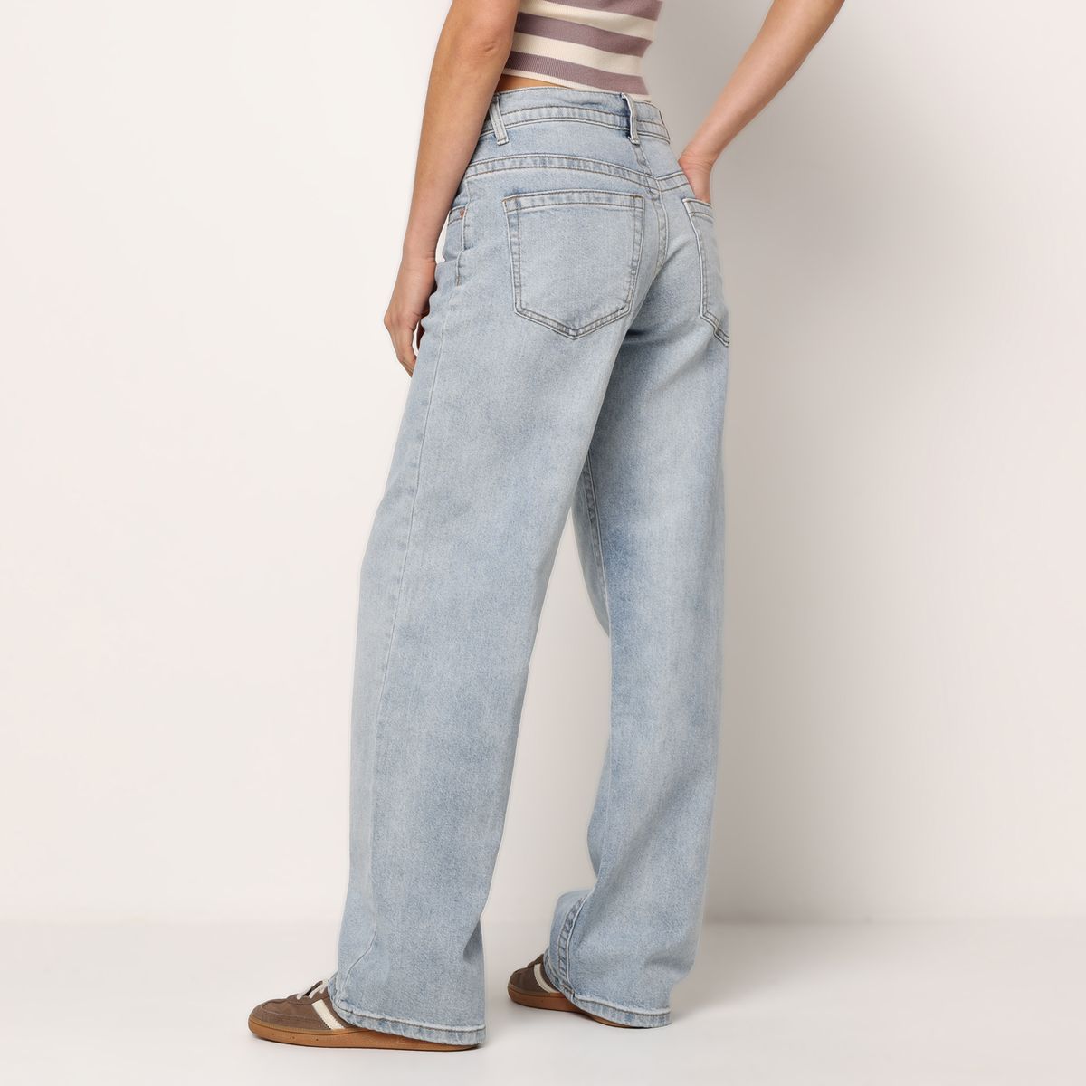 SYBILLA - Jean Mom Mujer Tiro bajo Sybilla