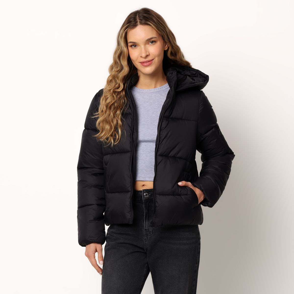 SYBILLA - Chaqueta acolchada Mujer Con capota Sybilla