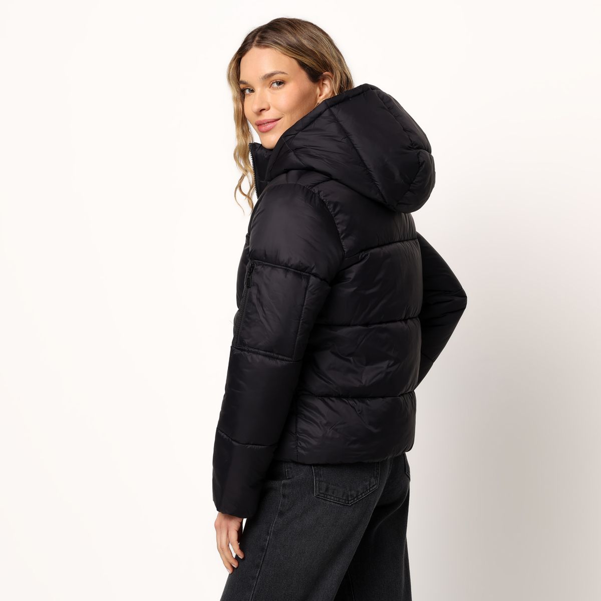 SYBILLA - Chaqueta acolchada Mujer Con capota Sybilla