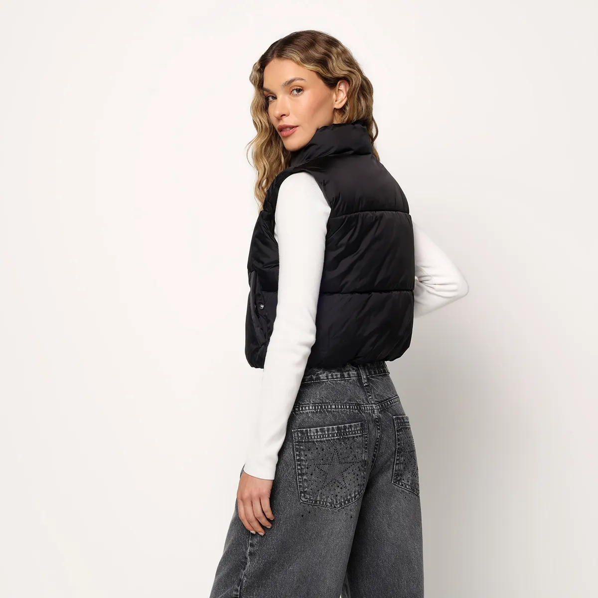 SYBILLA - Chaleco Mujer Acolchado Slim fit Sybilla