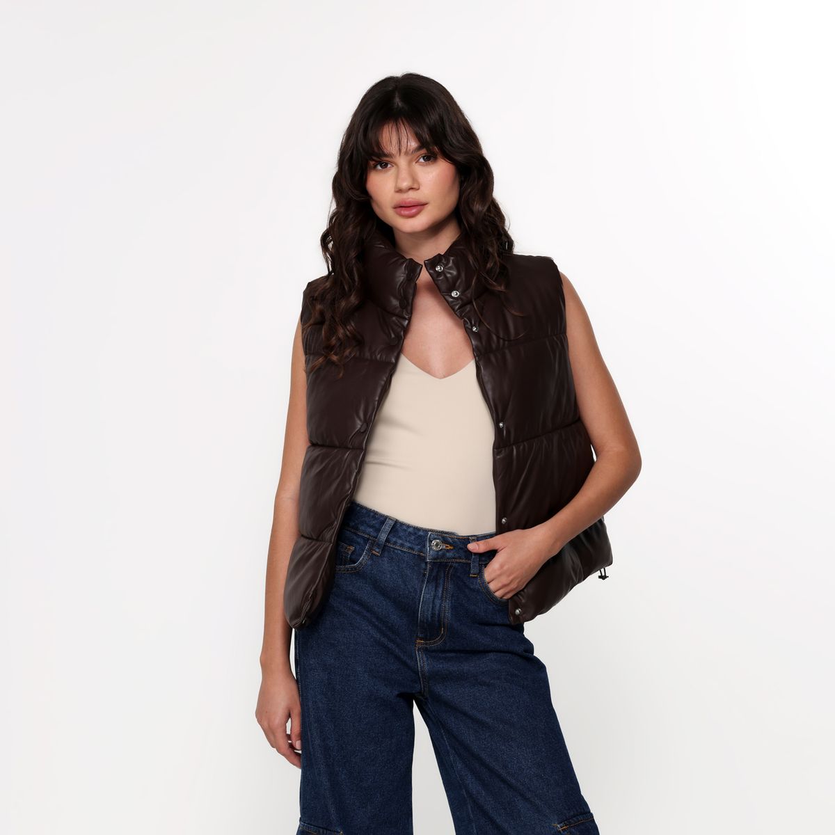 SYBILLA - Chaleco Mujer Acolchado Slim fit Sybilla