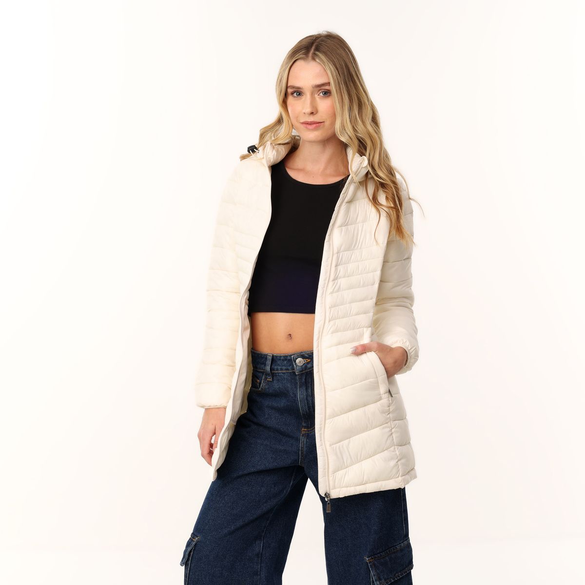 SYBILLA - Chaqueta Mujer Acolchado Slim fit Sybilla