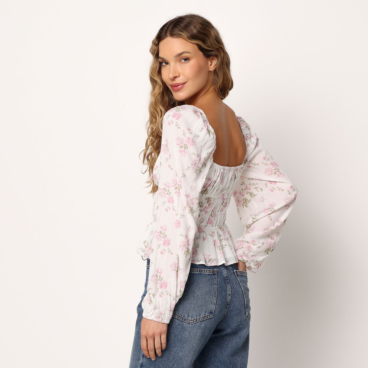 SYBILLA - Blusa Mujer Manga 3/4 Sybilla