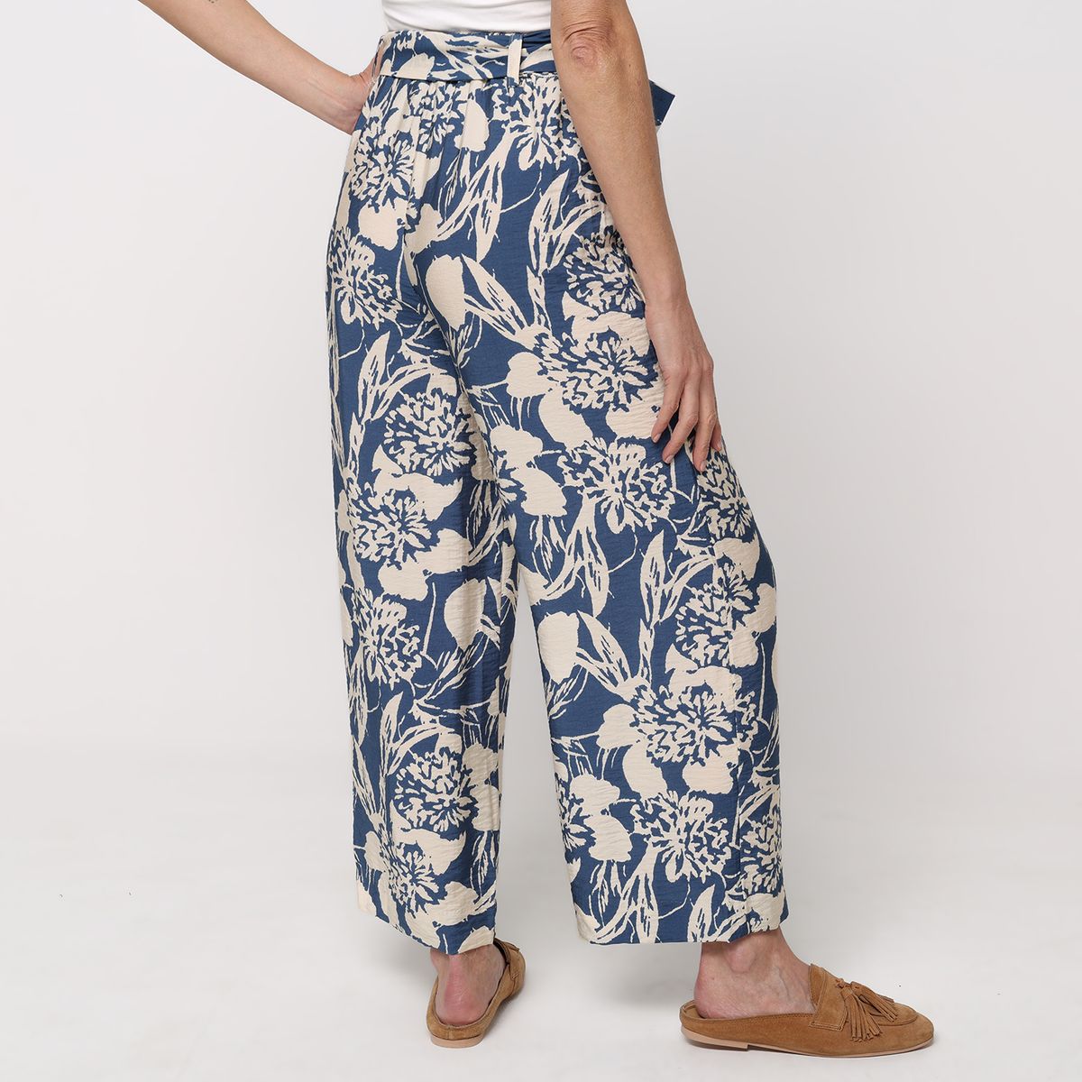 APOLOGY - Pantalón Wide leg Mujer Tiro medio Apology