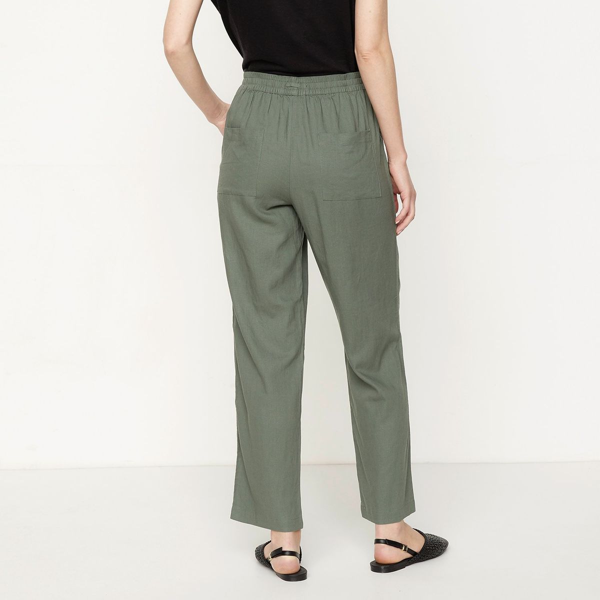 APOLOGY - Pantalón Oversize Mujer Tiro alto Apology