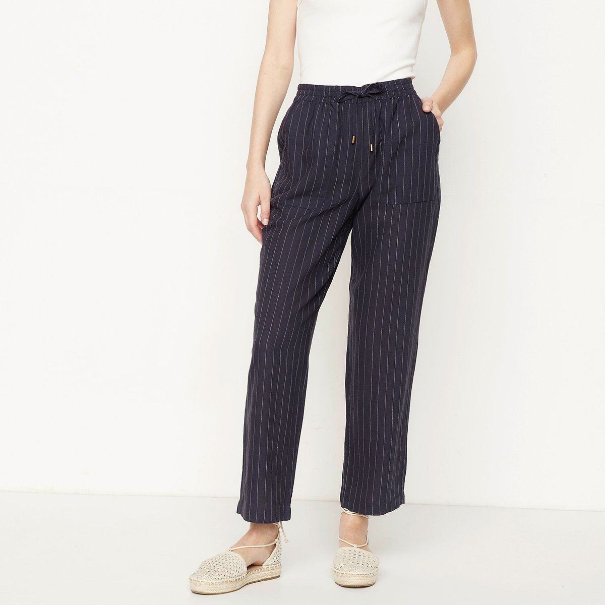 APOLOGY - Pantalón Oversize Mujer Tiro alto Apology