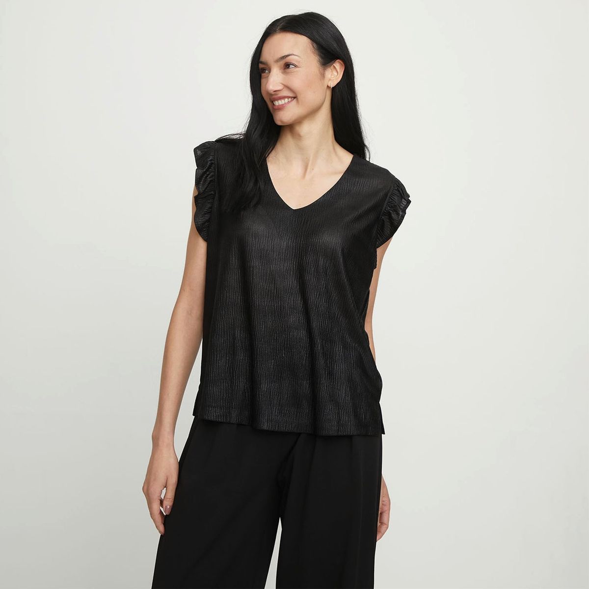 APOLOGY - Blusa Mujer con Boleros Manga corta Apology