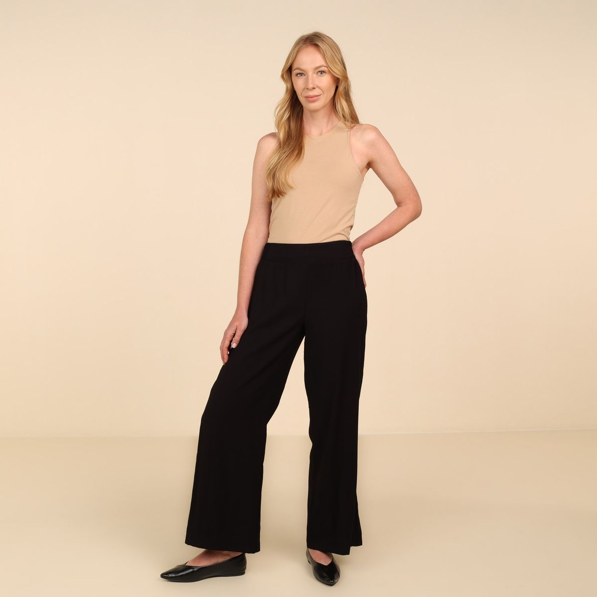 SOUTHLAND - Pantalón Culotte Mujer Tiro medio Southland