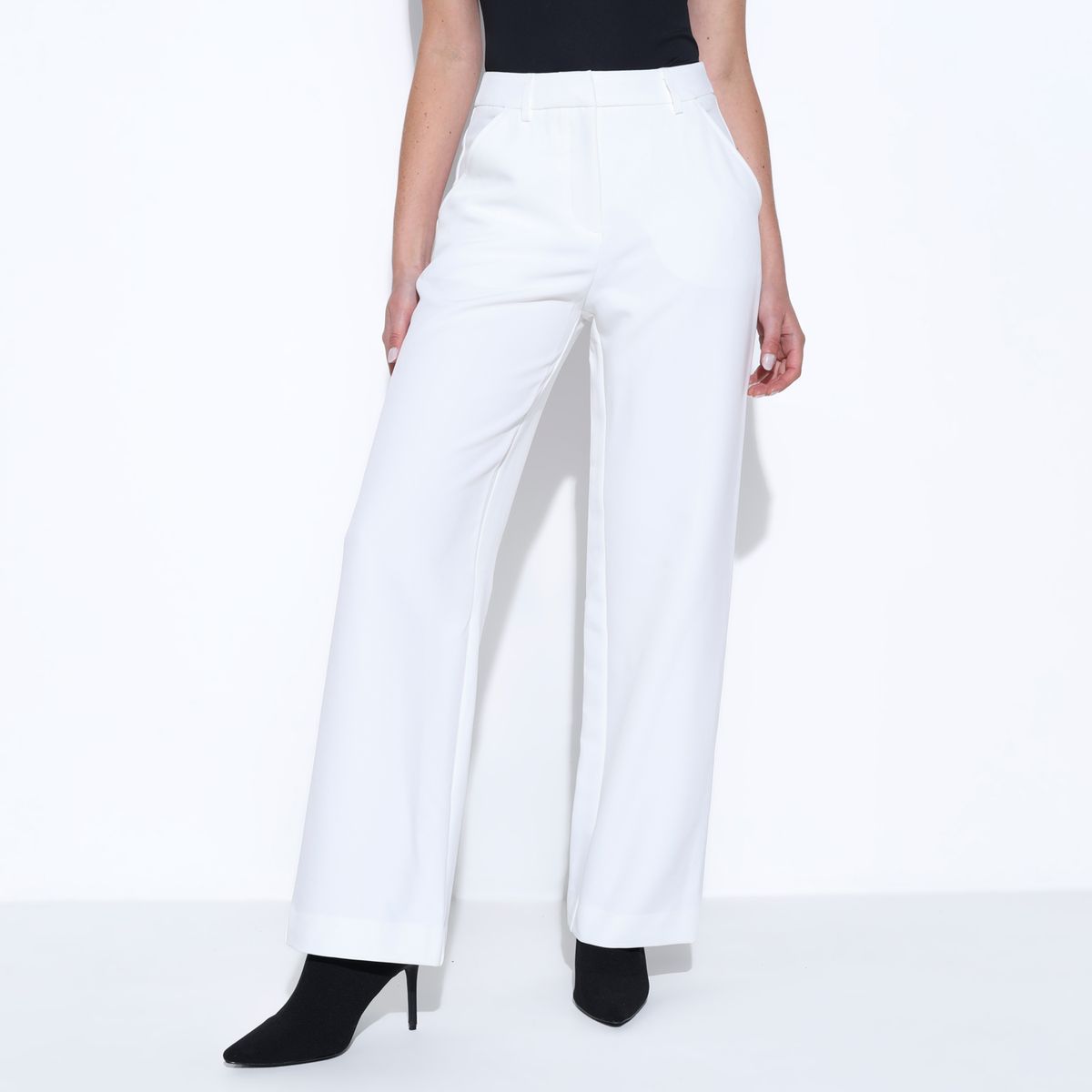 MOSSIMO - Pantalón Recto Mujer Tiro medio Mossimo