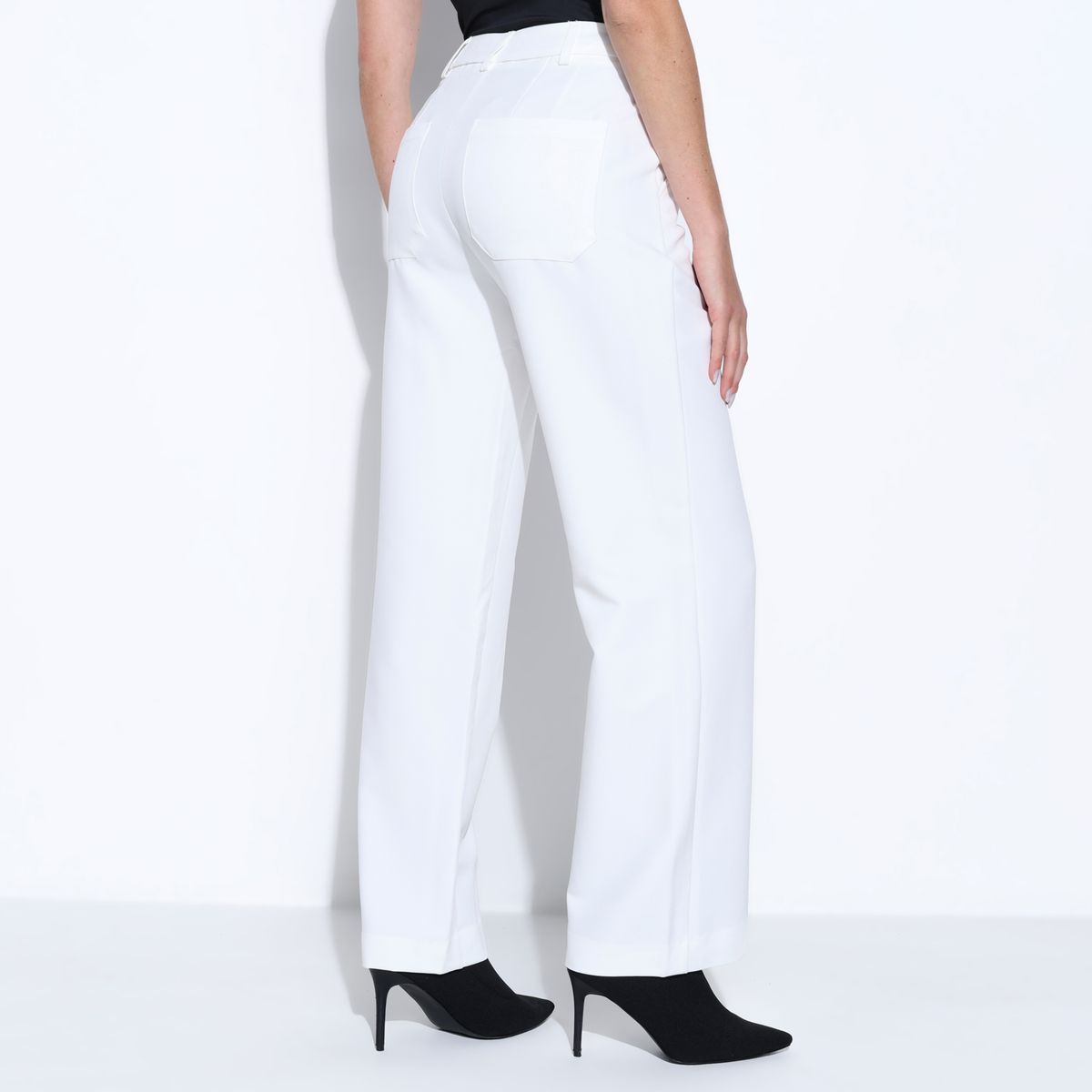 MOSSIMO - Pantalón Recto Mujer Tiro medio Mossimo