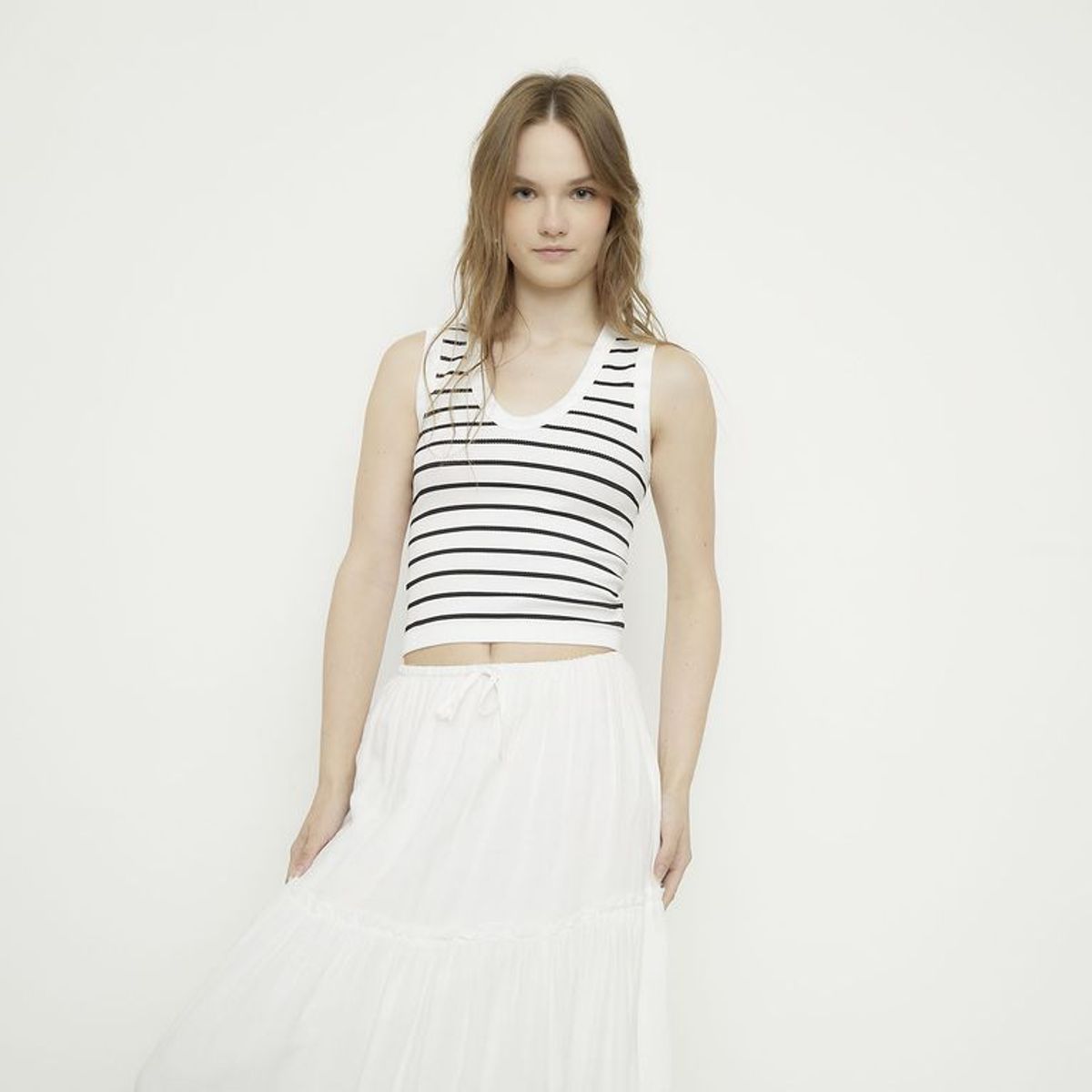 SYBILLA - Top esqueleto Mujer Sin mangas Sybilla