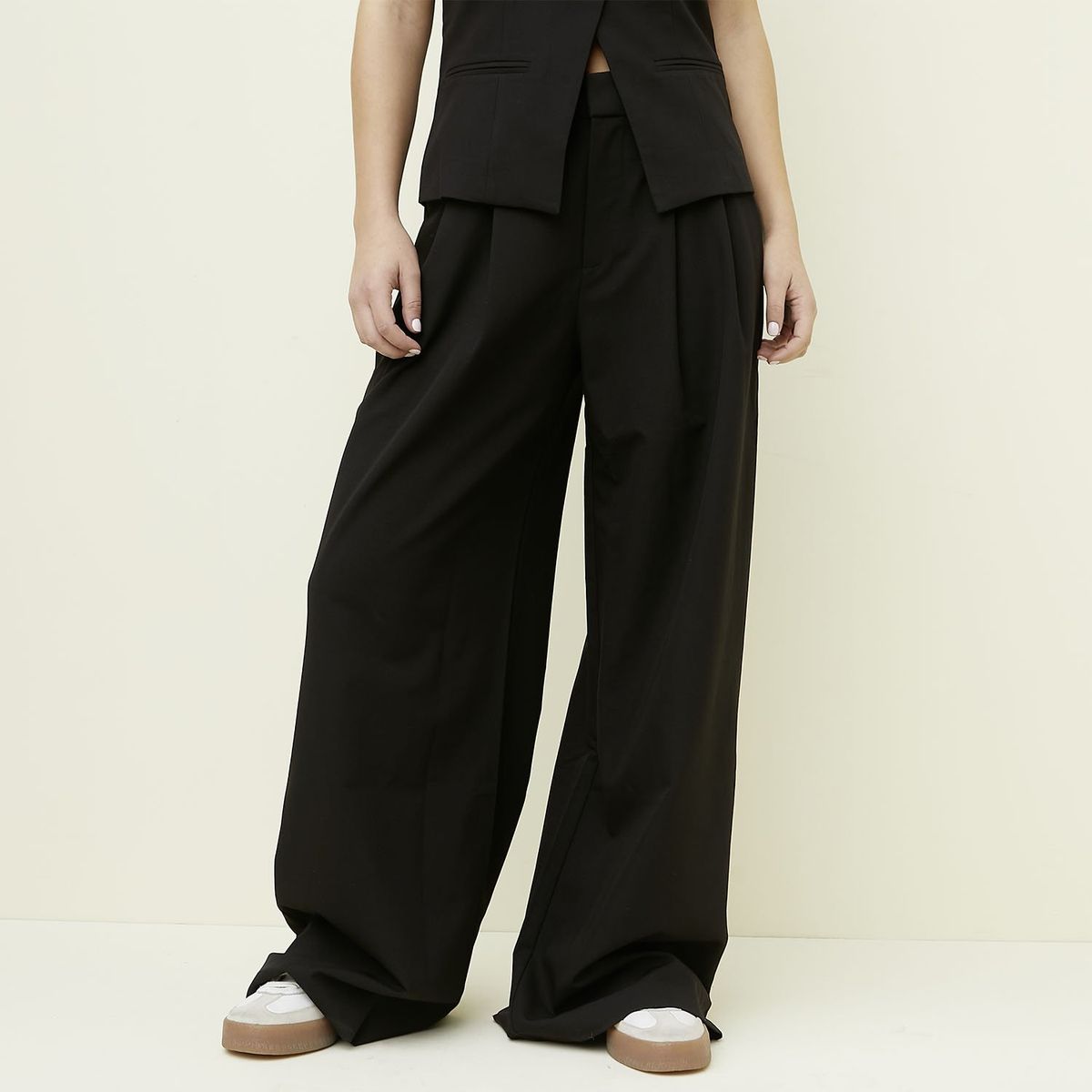 SYBILLA - Pantalón Recto Mujer Tiro medio Sybilla