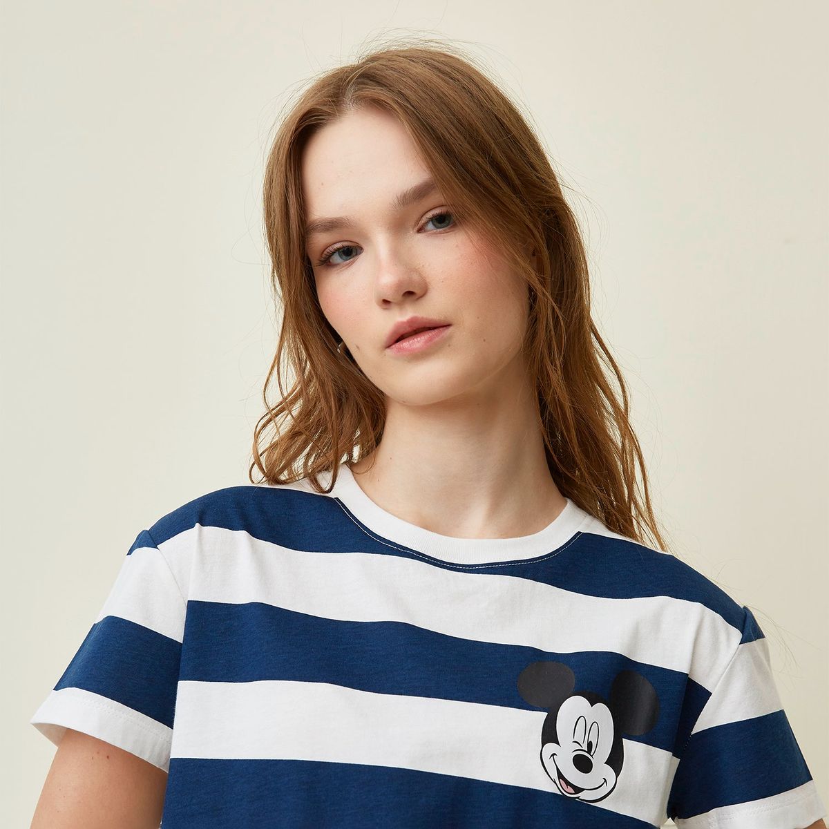 SYBILLA - Camiseta Mujer con Estampado Manga corta de Algodón Sybilla