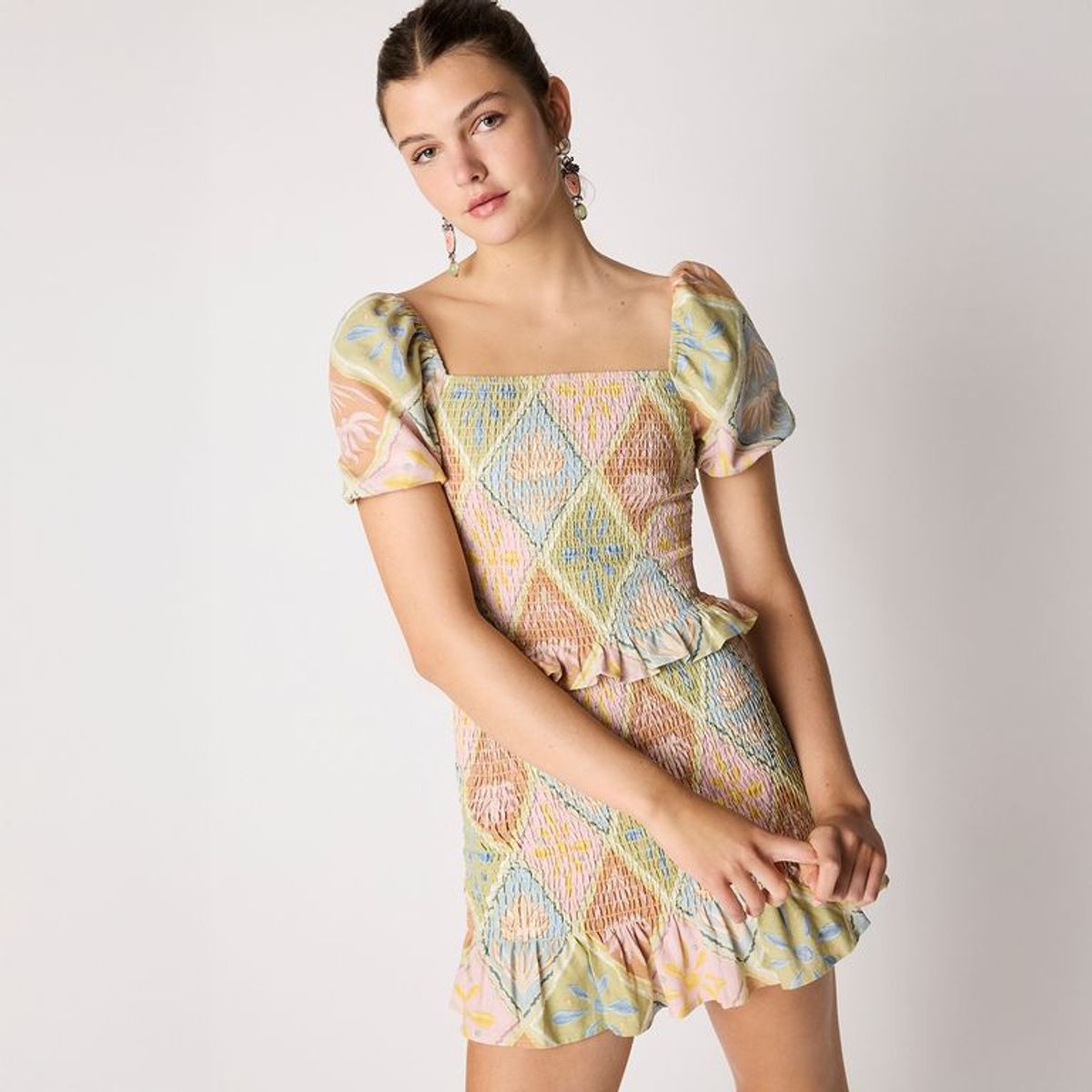 SYBILLA - Falda Mini Mujer con Estampado Sybilla